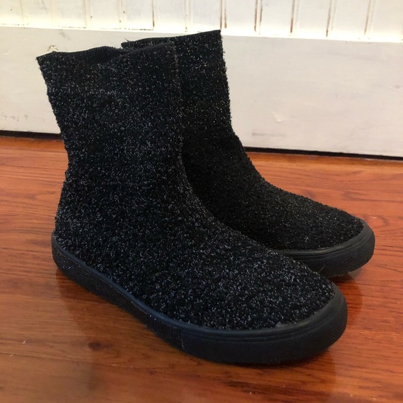 bernie mev. GLITTER SLIP ON SOCK SNEAKERS/ HI-TOP ✨ - Picture 2 of 8